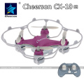 Cheerson CX-10 Versión de actualización SJY-CX-10SE Mini Drone 4CH 6-Axis 3D Flips RC Quadcopter con luces LED RTF Quadcopter